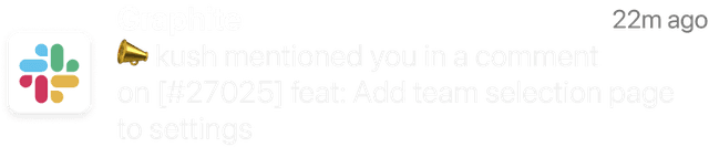 Graphite notifications