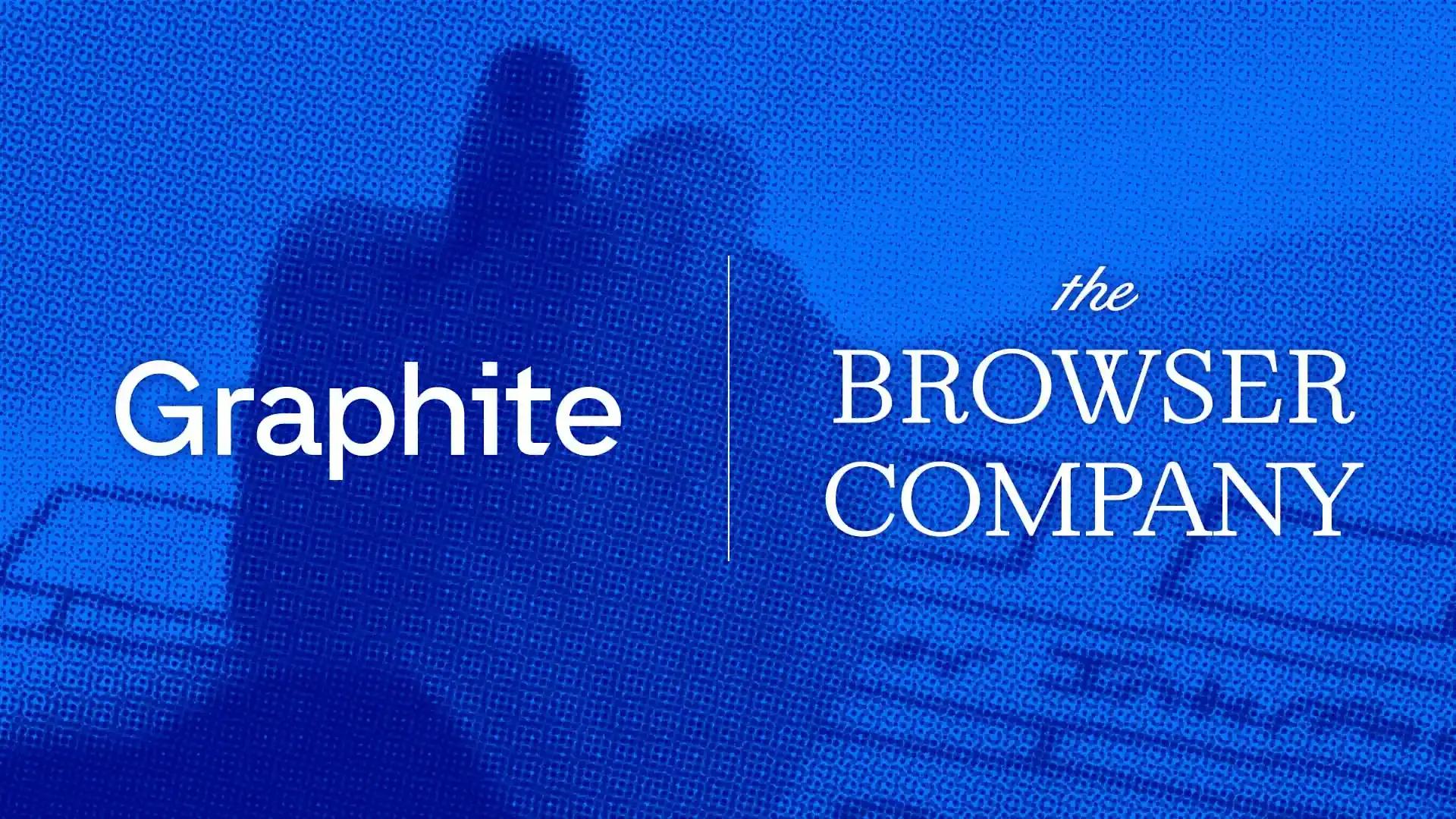 Graphite and The Browser company logos side by side