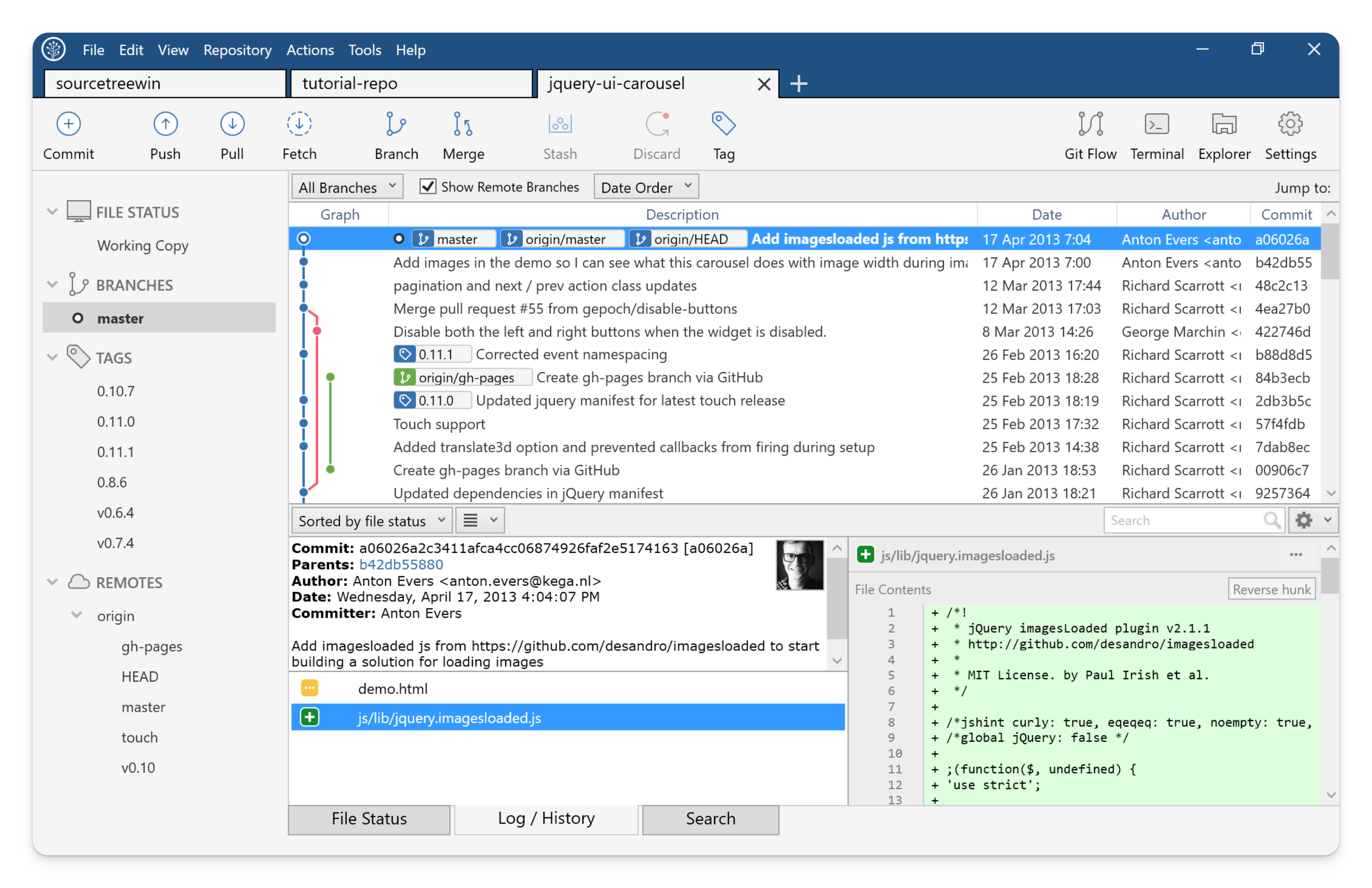 SourceTree was first released in 2011 by Atlassian, the same company behind popular developer tools like Jira and Bitbucket. Designed to simplify the use of Git through a graphical interface, SourceTree quickly gained traction and became a go-to Git GUI for both Git and Mercurial version control systems. It has seen regular updates over the years, keeping it relevant and well-maintained.